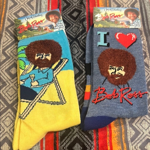 Men's Socks - Blue and Yellow - Picture 1 of 2